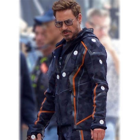 Tony Stark Avengers Infinity War Jacket — Marvel Jacket