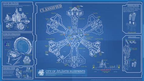 Stargate Atlantis: Download The City Blueprints