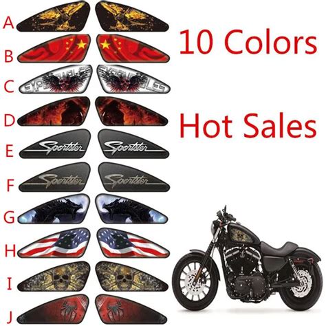 Motorcycle Stickers Motorcycle Decals 3d Emblem Tank Traction Paper ...