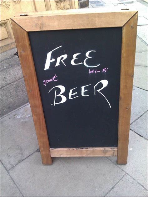 40 Funny and Creative Chalkboard Bar Signs | Funny Signs