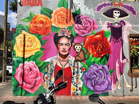 Frida Mural Mexico City | Mexico city, Mural, Street mural