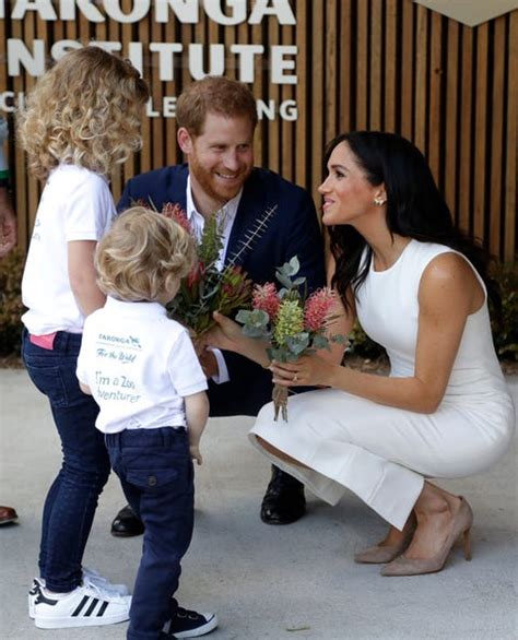 Pregnant Meghan Markle and Prince Harry Were Completely Adorable With Babies and Children in ...