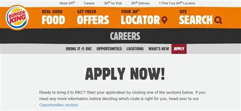 Burger King Application | 2024 Careers, Job Requirements & Interview Tips