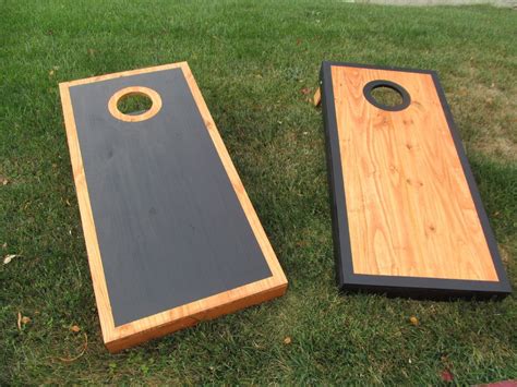 DIY Cornhole Boards - the perfect project for a DIYer who loves outdoor games or tailgating ...