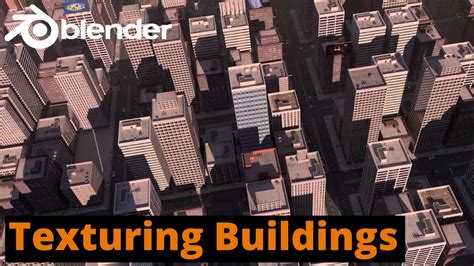 Blender GIS | Texturing Buildings Tutorial - BlenderNation