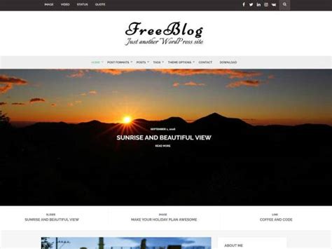 Free Blog – WordPress theme | WordPress.org