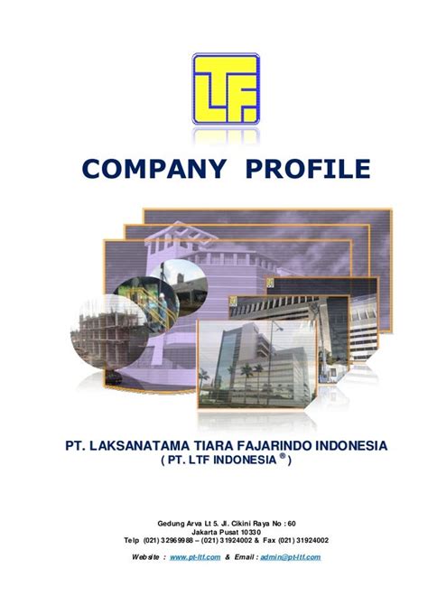 Contoh Company Profile Perusahaan Jasa Konstruksi Pdf