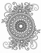 Mandala Coloring Pages Printable sketch template