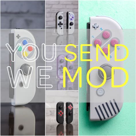 Custom Joy-con Modding Send Your Own Controllers for - Etsy