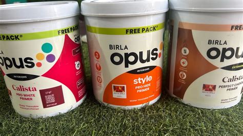 Birla opus Paint prime complete range - YouTube