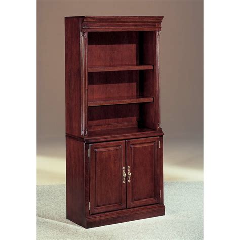 Cherry Bookcases With Doors - Foter