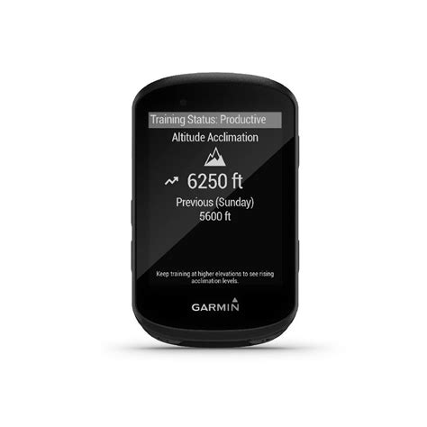 Garmin Edge 530 - Firstbeat