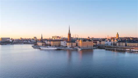 Stockholm City, Skyline Day to Stock Footage Video (100% Royalty-free ...