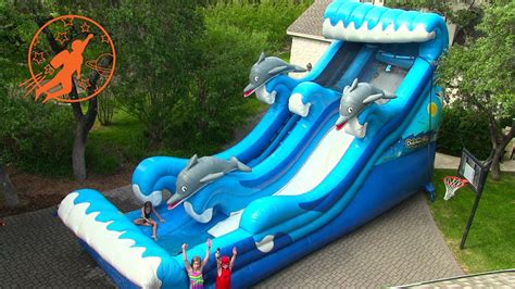 36 Top Images Backyard Water Slides Kids - Water Slide Inflatable Pool ...