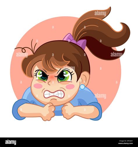 Mad Girl Clipart Smiling