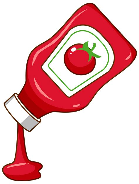 Free Clipart Ketchup Bottle