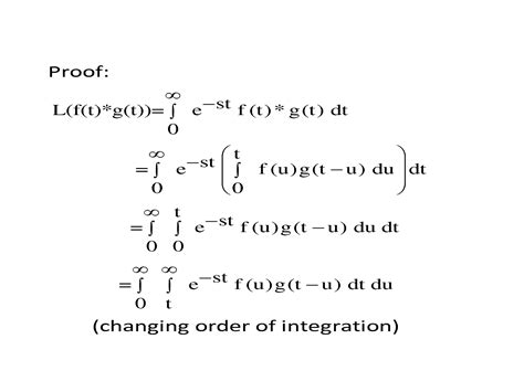 SOLUTION: Maths calculus convolution theorem - Studypool