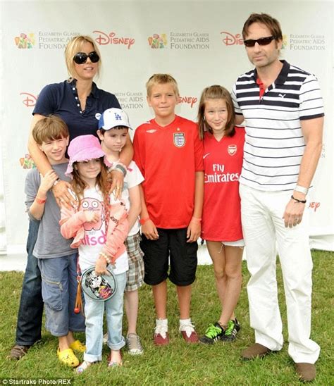 Tea Leoni and her ex David Duchovny with their children for Turks and ...