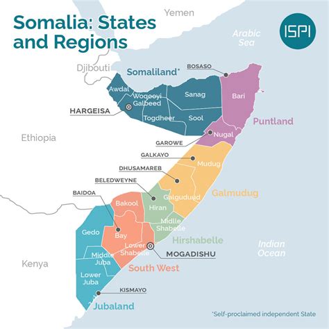 Somalia, States and Regions | ISPI