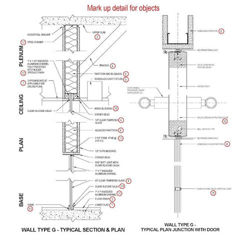 Glass Partition Wall Cad Details – Glass Designs