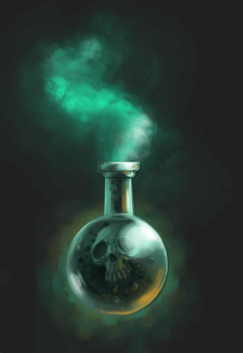 Poison Bottle by Andy-Butnariu on DeviantArt