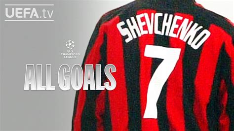 ANDRIY SHEVCHENKO: ALL #UCL GOALS! - YouTube