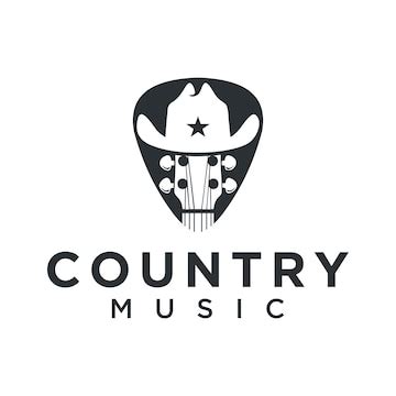 Premium Vector | Country Music Logo Design