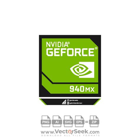 NVidia GeForce 940MX Logo Vector - (.Ai .PNG .SVG .EPS Free Download)