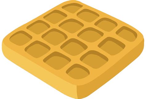 Square Waffle Transparent - PNG All