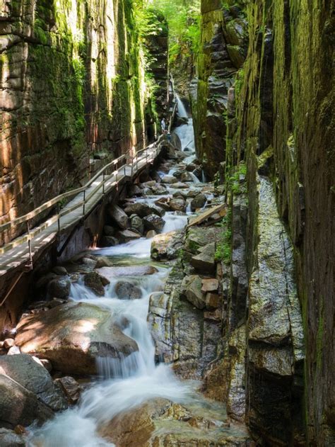 Flume Gorge, New Hampshire / USA (by dlee723). (It's a beautiful world ...