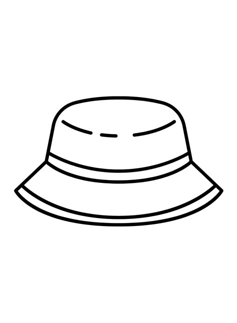 Hat Coloring Pages Printable for Free Download