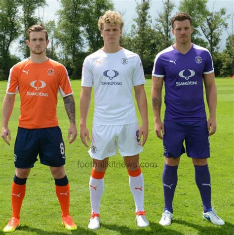 Luton Town Puma Kits 2016/17 | Ssangyong to be new shirt sponsors ...