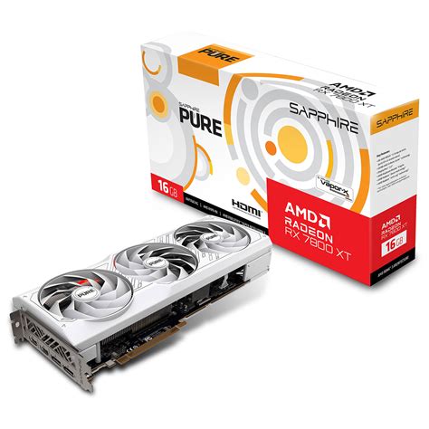 Sapphire PURE AMD Radeon RX 7800 XT GAMING OC 16GB - Graphics card ...