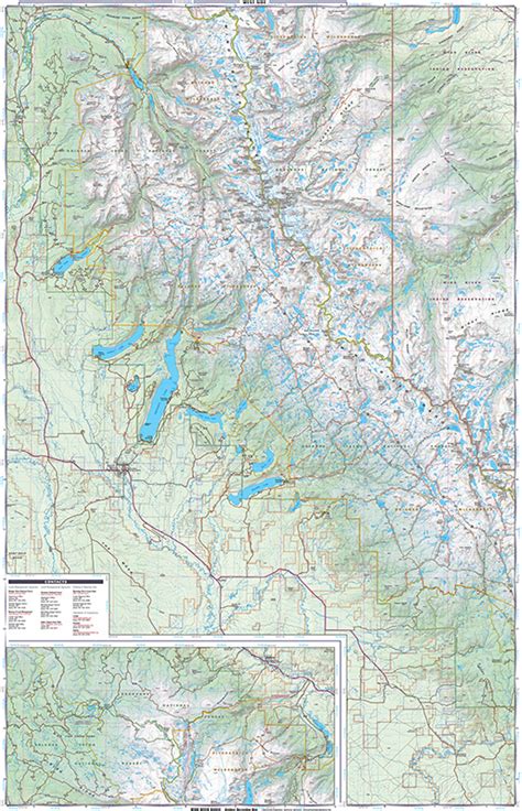 Wind River Range Topographic Map - Eadith Madelaine