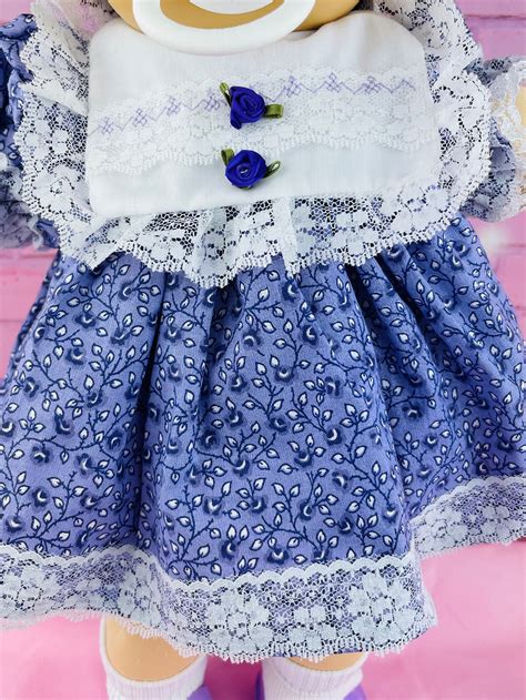 Cabbage Patch Kids Vintage 1984 Vintage Brown Hair Girl Blue - Etsy