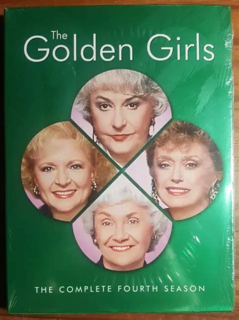 THE GOLDEN GIRLS - Season 4 (DVD, 2006, 3-Disc Set) Brand New & Sealed ...