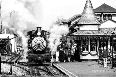 New Hope Train Station in Pennsylvania Photograph by John Rizzuto