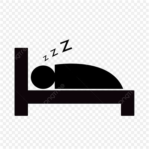 Sleep Silhouette Vector PNG, Character Sleeping Clipart, Go To Bed ...