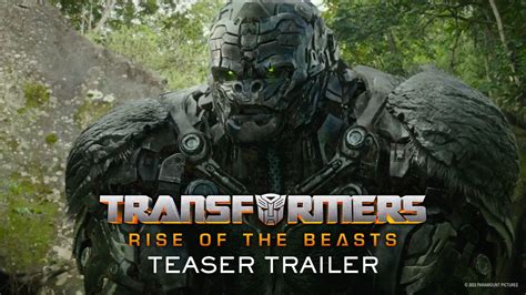 Power is PRIMAL. Watch the new teaser trailer for Transformers: Rise Of The Beasts, only in ...