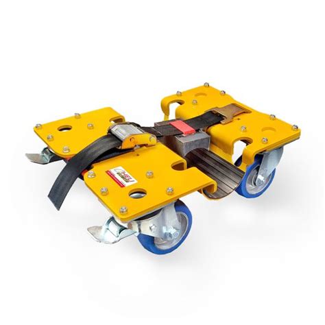 Pair of Heavy Duty Mini-Dollies (with Brakes) – Helitowcart Shop