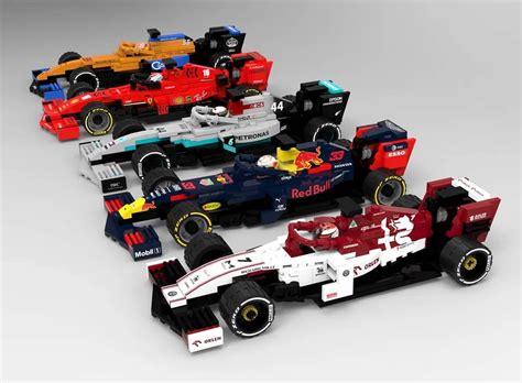 2020 Lego F1 cars : formula1 | Lego cars, Lego racers, Lego