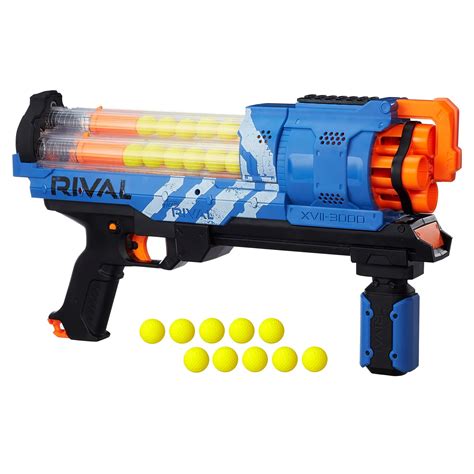 Nerf Rival Nemesis MXVII-10K, Blue (Amazon Exclusive) – One-Touch Top ...