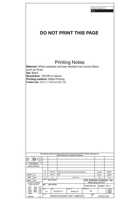 COLEMAN 2000010730 SETUP INSTRUCTIONS Pdf Download | ManualsLib