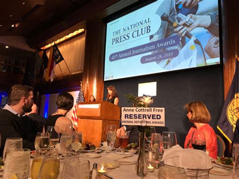 National Press Club awards reporters for coverage of WCW campaigns ...