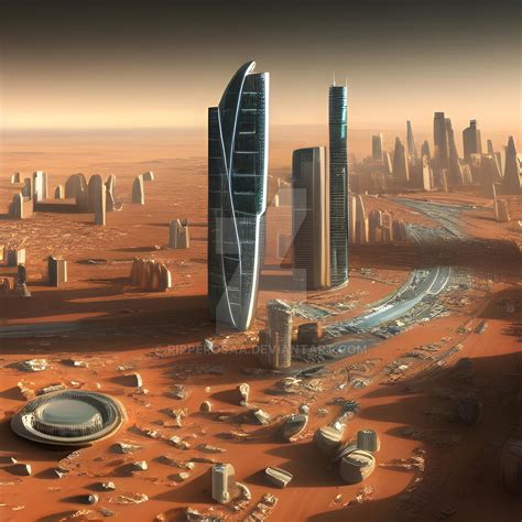 City on Mars by ripperosaa on DeviantArt