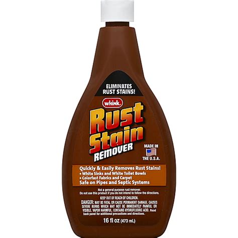 Whink Rust Stain Remover 16 oz | Stain Remover & Softener | Reasor's