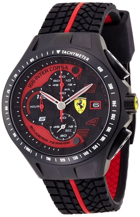 Ferrari Men's 0830077 Race Day Analog Display Quartz Watch | Watches ...