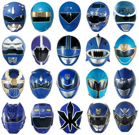 Blue Rangers | Power rangers samurai, Power rangers, Power rangers helmet