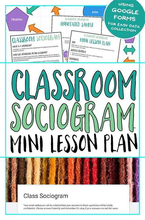 CLASSROOM SOCIOGRAM Mini-Lesson | Mini lesson plans, Mini lessons, Positive learning