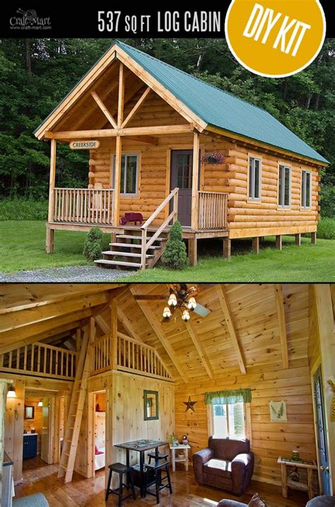 88-2-Creekside Log Cabin - Craft-Mart